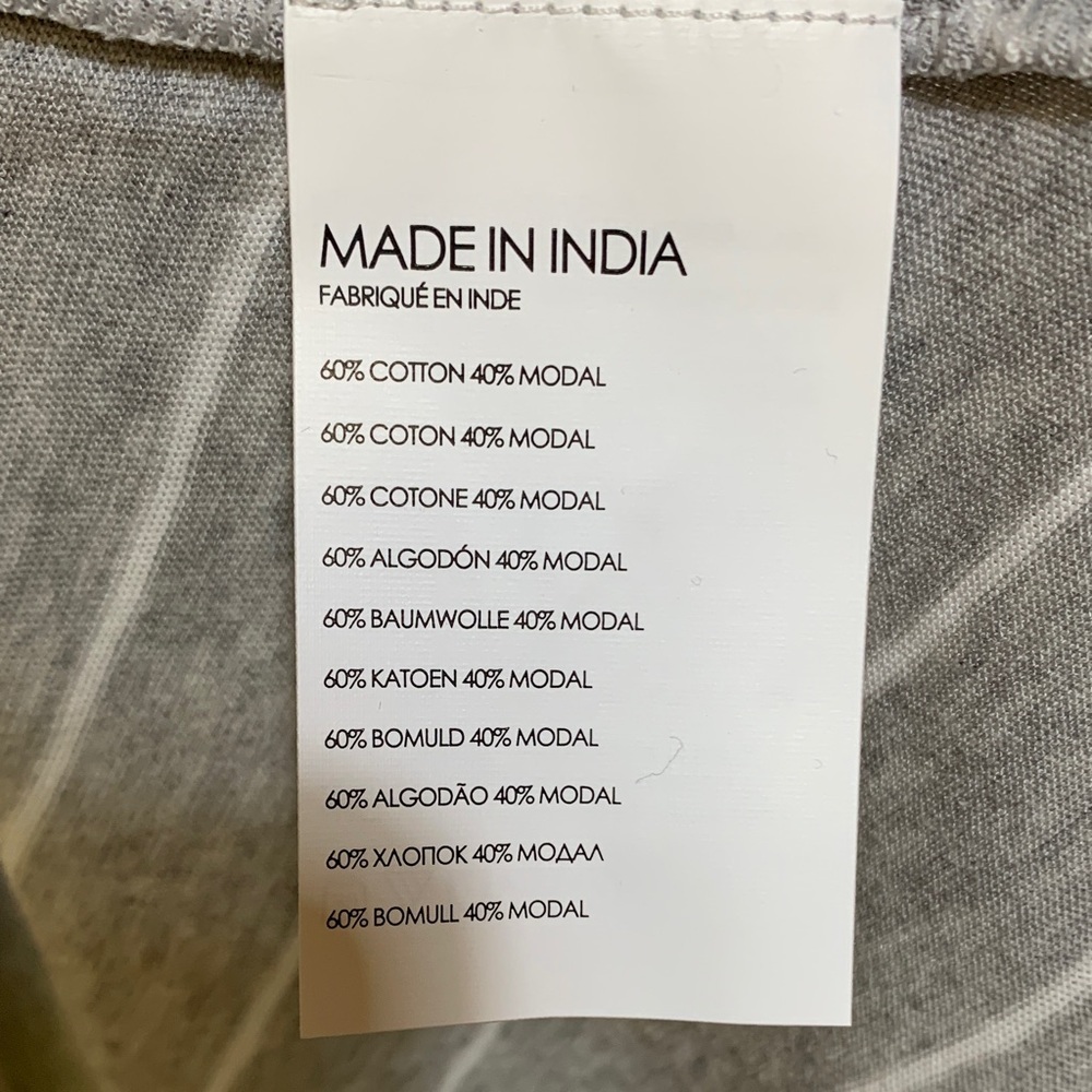 Club Monaco Gray and White Striped Tank Top - Picture 5 of 5